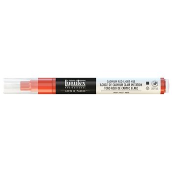 Liquitex Paint Marker - Fine - Cadmium Red Light Hue