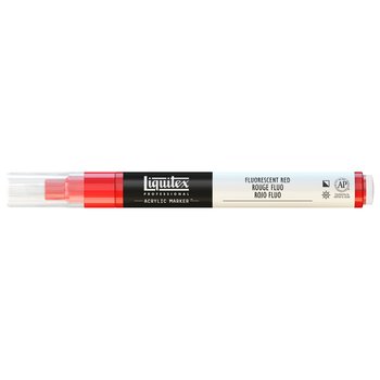 Liquitex Paint Marker - Fine - Fluorescent Red