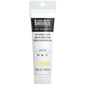 Liquitex Heavy Body Acrylic - 2 oz. tube - Light Bismuth Yellow