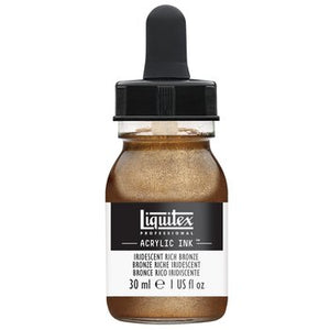 Liquitex Acrylic Ink  - 1 oz. bottle - Iridescent Rich Bronze