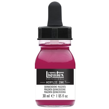 Liquitex Acrylic Ink - 1 oz. bottle - Quinacridone Magenta