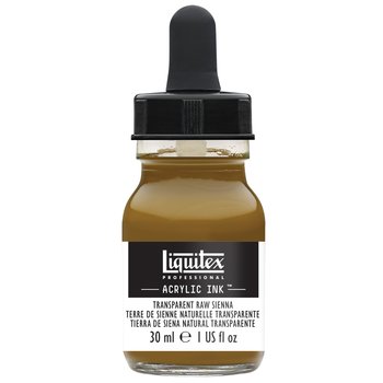 Liquitex Acrylic Ink - 1 oz. bottle - Transparent Raw Sienna