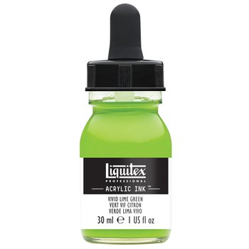 Liquitex Acrylic Ink - 1 oz. bottle - Vivid Lime Green