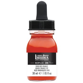 Liquitex Acrylic Ink - 1 oz. bottle - Vivid Red Orange