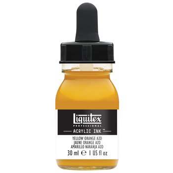 Liquitex Acrylic Ink - 1 oz. bottle - Yellow Orange Azo