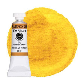 Da Vinci Paint Artists' Watercolour - 15 ml tube - Nickel Azo Yellow