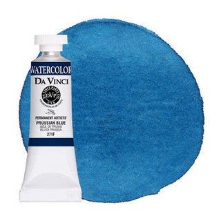 Da Vinci Paint Artists' Watercolour - 15 ml tube - Prussian Blue