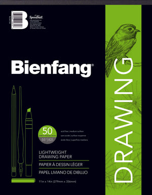 Bienfang Lightweight Drawing Paper Pad - 14" x 17"