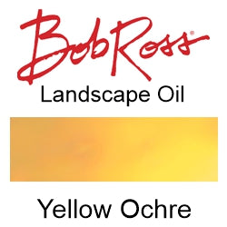 Bob Ross Landscape Oil Paint 37 ml tube - Yellow Ochre