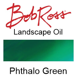 Bob Ross Landscape Oil Paint 37 ml tube - Phthalo Green