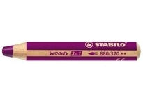 Stabilo Woody 3 in 1 Pencil - Lilac