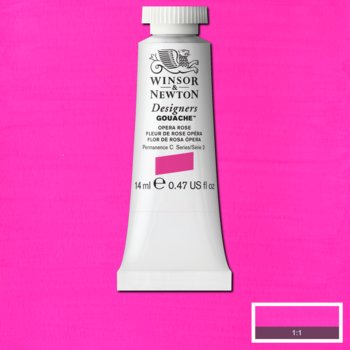 Winsor & Newton Designers Gouache - 14 ml tube - Opera Rose