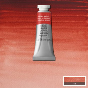 Winsor & Newton Professional Watercolour - 14 ml tube - Brown Madder