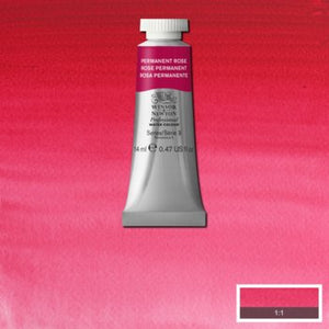 Winsor & Newton Professional Watercolour - 14 ml tube - Permanent Rose