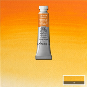 Winsor & Newton Professional Watercolour - 5 ml tube - Cadmium Orange