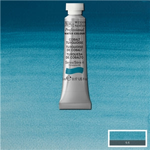 Winsor & Newton Professional Watercolour - 5 ml tube - Cobalt Turquoise