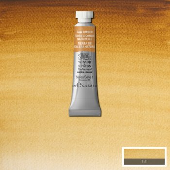 Winsor & Newton Professional Watercolour - 5 ml tube - Raw Umber
