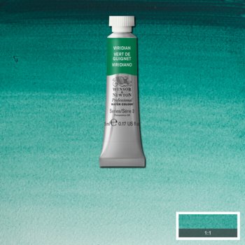 Winsor & Newton Professional Watercolour - 5 ml tube - Viridian Hue