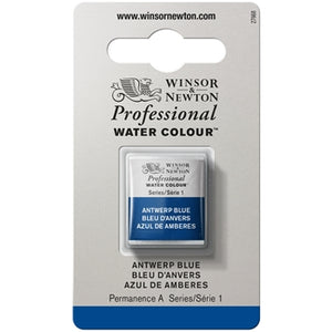 Winsor & Newton Professional Watercolour Half Pan - Antwerp Blue