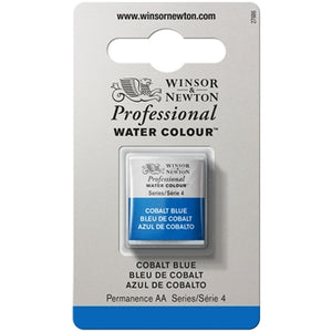 Winsor & Newton Professional Watercolour Half Pan - Cobalt Blue