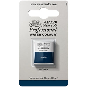 Winsor & Newton Professional Watercolour Half Pan - Indigo