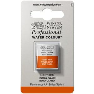 Winsor & Newton Professional Watercolour Half Pan - Light Red