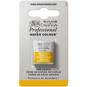 Winsor & Newton Professional Watercolour Half Pan - Raw Sienna