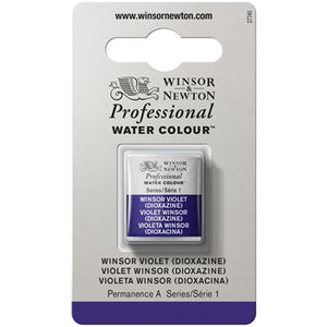 Winsor & Newton Professional Watercolour Half Pan - Winsor Violet (Dioxazine)