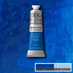 Winsor & Newton Winton Oil Colour - 37 ml tube - Cobalt Blue Hue