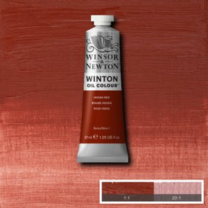 Winsor & Newton Winton Oil Colour - 37 ml tube - Indian Red
