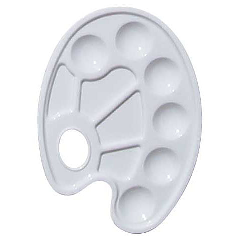 Art Alternatives 10-Well Paint Tray with Thumb Hole