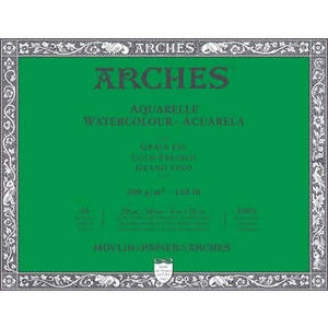 Arches Watercolour Block - 140 lb. Cold Press - 8" x 10"