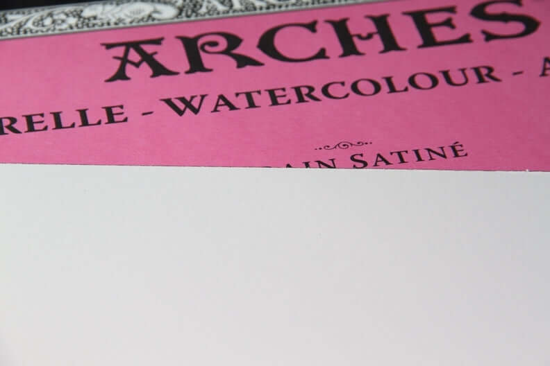 Arches - 300 lb. - Hot Pressed - Natural White