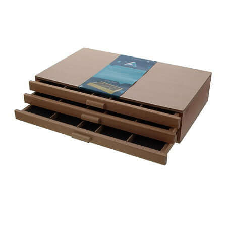 Art Alternatives Artist's Pastel Storage Boxes - 3 Drawer
