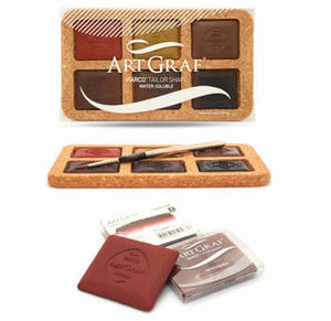 ArtGraf Tailor Shape Disc Earth Tone Set - 6 colours