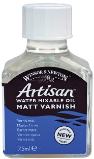 Winsor & Newton Artisan Water Mixable Matt Varnish - 75 ml bottle