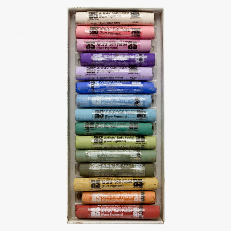 Art Spectrum Artists' Soft Pastels 15 Full Stick Landscape Set