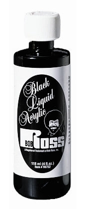 Bob Ross - 118 ml - Liquid Acrylic Black