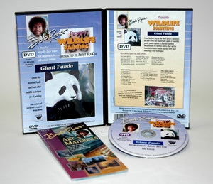 Bob Ross Wildlife Painting Giant Panda DVD