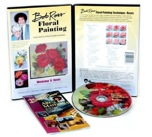 Bob Ross Floral Painting Roses DVD