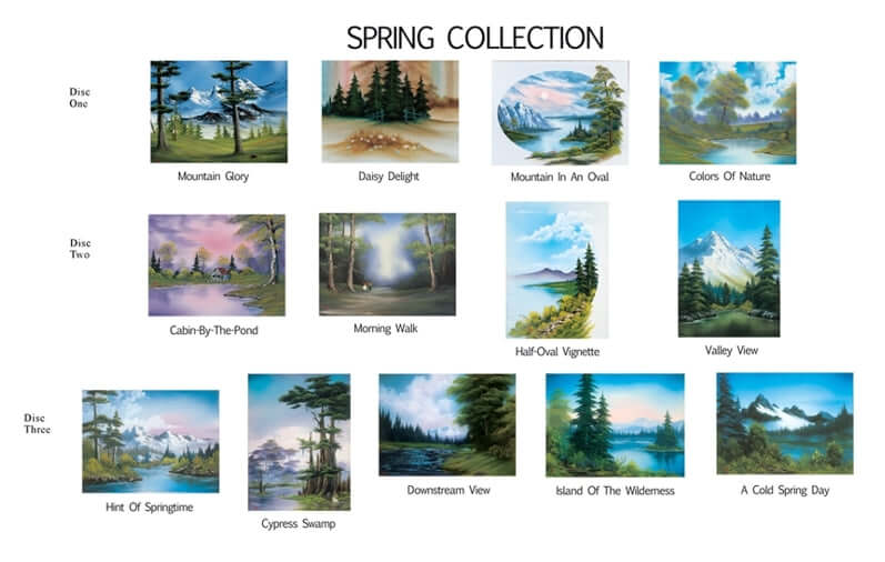 Bob Ross Four Seasons : Spring DVD