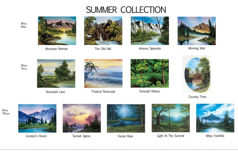Bob Ross Four Seasons : Summer DVD