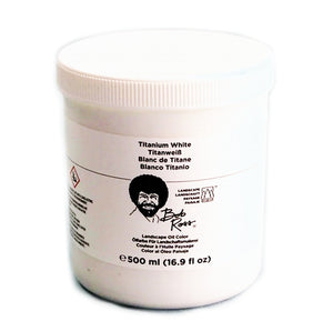 Bob Ross Landscape Oil Paint 473 ml jar - Titanium White