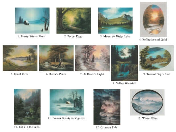 Bob Ross Joy Of Painting Book - Volume 23