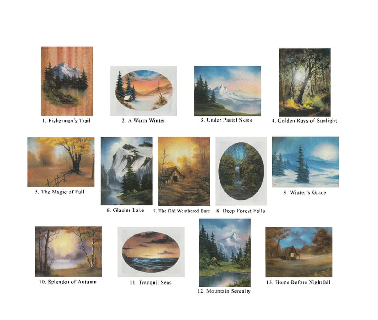Bob Ross Joy Of Painting Book - Volume 28