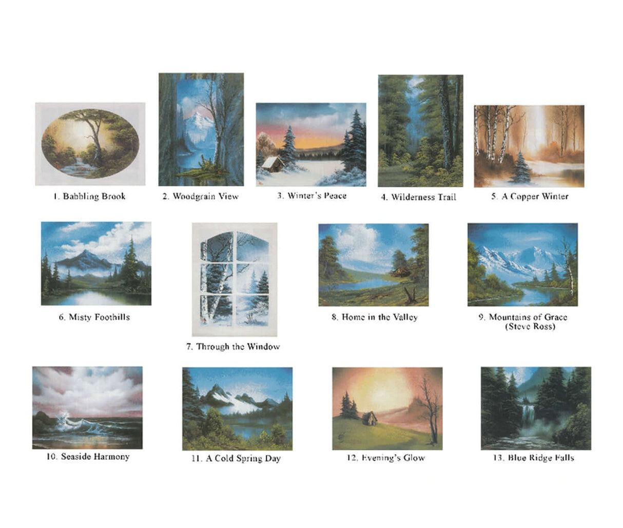 Bob Ross Joy Of Painting Book - Volume 30