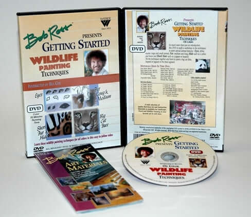 Bob Ross Getting Started Wildlife Painting Techniques DVD