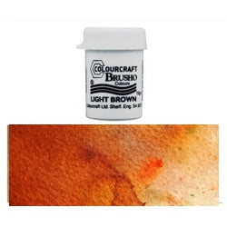 Brusho Crystal Colour 15 g - Light Brown