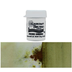 Brusho Crystal Colour 15 g - Moss Green