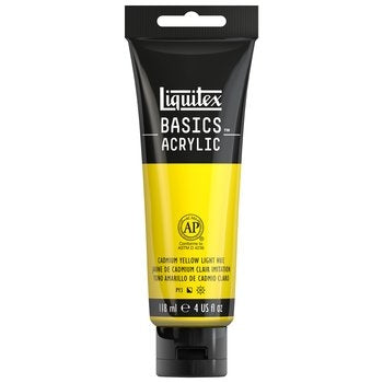 Liquitex BASICS Acrylic - 4 oz. tube - Cadmium Yellow Light Hue
